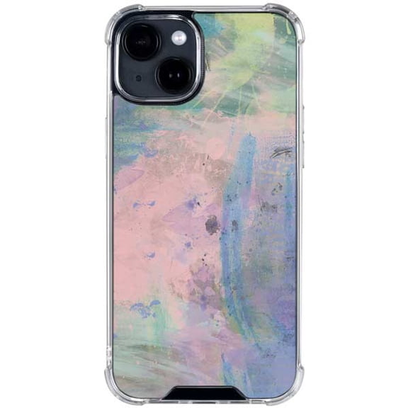 Skinit Rose Quartz & Serenity Abstract iPhone 14 Clear Case