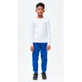 thumbnail image 5 of DEVOPS 3 Pack Youth Boys Compression Athletic Performance Baselayer Long Sleeve Shirts (Small, White/White/White), 5 of 7