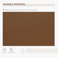thumbnail image 4 of Homiyad 10' x 8' Manual Retractable Awning Sun Shade Shelter for Patio Deck Yard with UV Protection and Easy Crank Opening, Coffee, 4 of 8