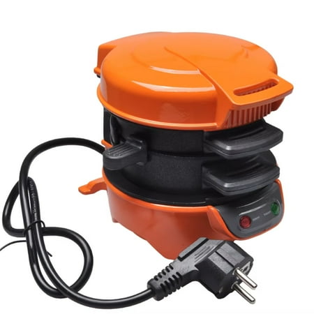 

YEYNGQC Burger Sandwich Maker 600W Bread Grill Baking Toaster Bread Machine Breakfast Kitchen Pancake Pan 220V EU 토스트기
