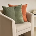 thumbnail image 2 of Bouclair Housse de Coussin Dean Rouille 20x20 Po (51x51 cm), 2 of 10