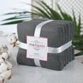thumbnail image 4 of Mellanni Hand Towels 100% Cotton 16"x28", 6 Pack, Gray, 4 of 5