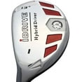 thumbnail image 2 of Left Handed - Petite Senior Women's #1 iDrive 13° Driving One Iron Wood Hybrid Driver Premium Ultra Forgiving Lady L Flex Graphite Shaft Tour Velvet Grip. (Petite - 4'10'' to 5'3") 55+ Years Old, 2 of 6