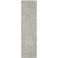 thumbnail image 3 of SAFAVIEH Toronto Deasun Solid Polyester Shag Area Rug, Light Grey, 6' x 9', 3 of 11