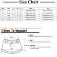 thumbnail image 7 of Ersazi Swim Suits for Women Women's Solid Color Fashion New High-Waisted Swim Trunks Elastic Slim Swim Trunks Conservative Swim Trunks Sporty Swimsuits for Women Black S, 7 of 7