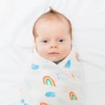 thumbnail image 2 of Lulujo - Baby Muslin Cotton Swaddle Blanket, Nursing/Stroller Cover, 2 of 6
