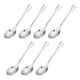 thumbnail image 1 of Cucharas de Café de Acero Inoxidable Unique Bargains 7uds Concha Forma 5 Pulgadas Plata, 1 of 7