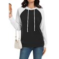 thumbnail image 5 of Womens Hoodies Pullover, Yigetop Hoodies for Women Lightweight Long Sleeve Sweatshirt Loose Fit Tops with Pockets 2025 Women Hoodie Black L, 5 of 9