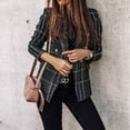 thumbnail image 2 of ZOELNIC Womens Lightweight Blazers Casual Long Sleeve Double Breasted Open Front Blazer Jackets Work Suits, XL, 2 of 4