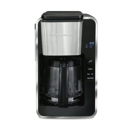 Hamilton Beach Front Fill Deluxe 12 Cup Programmable Coffee Maker, 46321