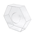 thumbnail image 3 of Caja de centro de mesa de Soporte de pastel de acrílico transparente hexagonal 20cmx25cm Perfecl pantalla de la torta, 3 of 7