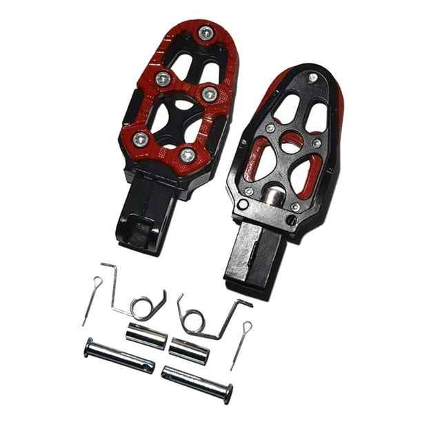 Red bike pegs sale