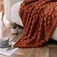 thumbnail image 5 of Kate Aurora Modern Lux Ultra Soft & Plush Ribbed Accent Throw Blanket - 50 in. W x 60 in. L - Assorted Colors, 5 of 5