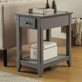 thumbnail image 2 of Kingfisher Lane Table d'Appoint Gris, 2 of 2