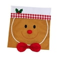 thumbnail image 5 of Chairs Slipcover Computer Chair Cover Gingerbread Man Christmas Design Cloth Material for Office Home Decor, 5 of 9