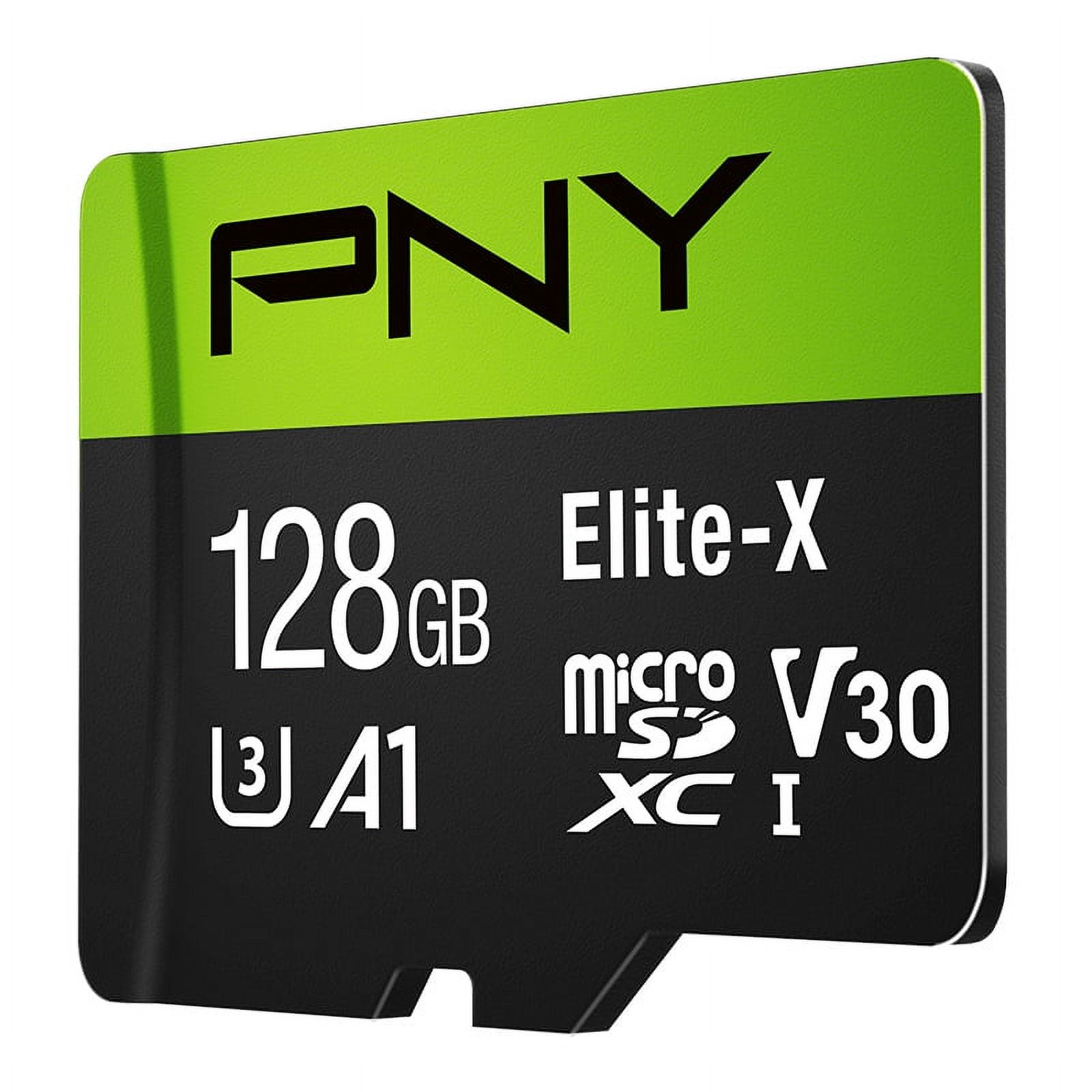 PNY 128GB Elite-X MicroSDXC Memory Card, Class 10 U3 V30 photo 4