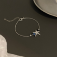 thumbnail image 1 of Pulsera de estrella azul para mujer, estilo lujoso, ligero, exquisito, estilo frío, accesorios sencillos que combinan con todo, 1 of 4