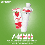 Cirkul Sabrocita Strawberry Flavor Cartridge, Drink Mix, 1-Pack