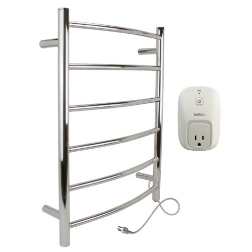 WarmlyYours Studio Wall Mount Electric Towel Warmer