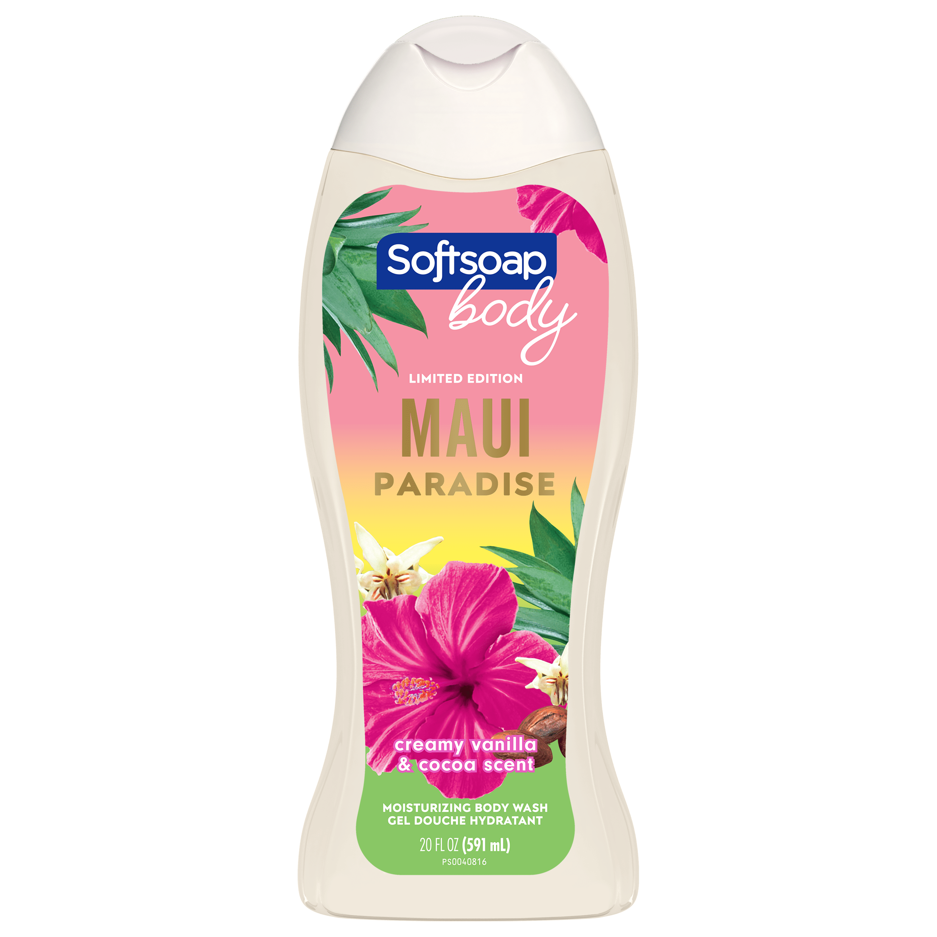 Softsoap Body Wash, Limited Edition Maui Paradise, 20oz - Walmart.com