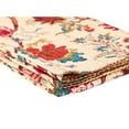 thumbnail image 3 of Taj Hotel Kantha Cotton Throw 50x70 Inch Handmade Vintage Indian Quilt, 3 of 5