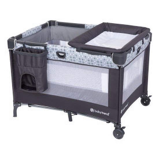 Baby Trend Nursery Den Playard with Rocking Snooze Pod - Walmart.com