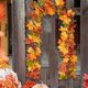 thumbnail image 4 of Guirnalda De Enredaderas Para Decoraciones De Fiestas, Bodas, Chimeneas, Interiores, Exteriores, Otoño, Decoración De Otoño, Vegetación Artificial, Enredaderas Colgantes, 4 of 7