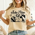 thumbnail image 3 of Unisex John Prine, John Prine Music Graphic T-Shirt, Sizes S-5XL, Tbun Men's And Women's Graphic Tee 100% Cotton by TBun, Full Sizes S-5XL, 3 of 5