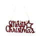 thumbnail image 1 of Adorno navideño de terciopelo, decoración para árbol de Navidad, elegante y resistente para interiores. Tarjetas de cartas, 1 of 7