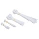 thumbnail image 4 of Kit Surtido De Bridas Para Cables Con Cremallera De Alta Resistencia Para Herramienta De Gestión De Cables, 200 Unidades, 4 of 7