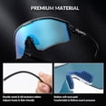 thumbnail image 3 of ROCKBROS Polarised Cycling Glasses Women Men Sunglasses TAC Lenses + TR90 Frame Adjustable Arm Design for Cycling Running Fishing, 3 of 8