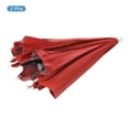 thumbnail image 3 of Uxcell 20" Sombrero Paraguas de Pesca Plegable para Sol y Lluvia, Rojo, Paquete de 2, 3 of 6