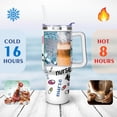 thumbnail image 4 of 40oz Nurse Tumbler with Handle & Straw - Insulated Stainless Steel Travel Mug,Leakproof,Cup Holder Friendly,Dishwasher Safe,for Hot/Cold Drinks., 4 of 9