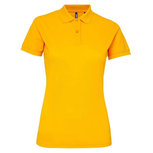 Asquith & Fox Polo de Performance à Manches Courtes pour Femmes en Mélange