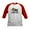 Red/White, variant on CafePress - Jurassic Dinosaur Kids Baseball T Shirt - Kids Cotton Baseball Jersey, 3/4 Sleeve Shirt