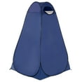 thumbnail image 2 of Tente d'Intimité Instantanée Bleue avec Fenêtres Zippées, Tissu Polyester 190T Anti-Soleil, Pochette de Rangement Intérieure et Sangle de Suspension pour Vêtements - Idéale pour la Douche Extérieure, le Vestiaire, l'Abri de Toilette avec, 2 of 6