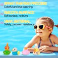 thumbnail image 3 of sixwipe 12 Pack Rubber Ducks for Bath, Bath Toy Duck for Kids,  Floating Duck Bath Toys, Bath Tub Pool Toys in Multiple Characters,  Showers Classroom Incentives, Summer Beach and Pool Activity, 3 of 7