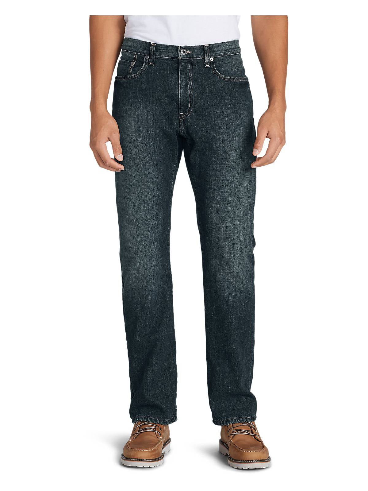 eddie bauer fleece lined jeans