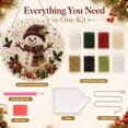thumbnail image 4 of Christmas Pearl Painting Suncatcher DIY Kit, Acrylic Hanging Diamond Art Ornament with Pearl and Rhinestone Details, Holiday Window Wall Decor Craft, 4 of 8