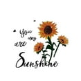 thumbnail image 6 of Set of 10, You are My Sunshine and Sunflower Design Tapestry Kitchen Towel Set, Include 4 Placemats, 4 Kitchen Towels, Potholder  Oven mitt., 6 of 8