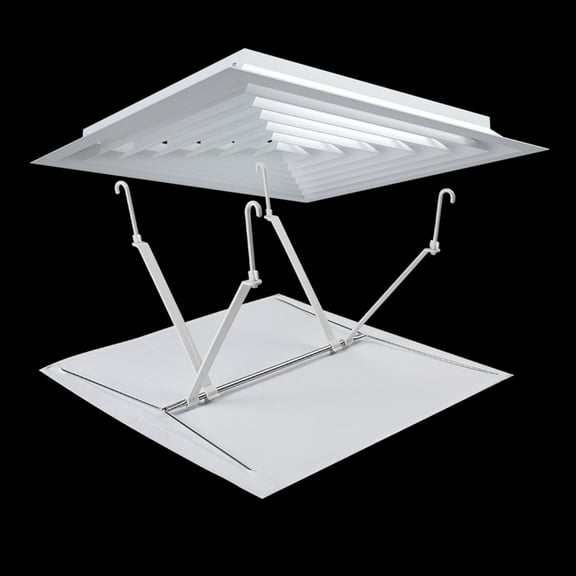 UPOUART Air Conditioning Vent Deflector with Stainless Steel and Plastic Materials for Improved Airflow