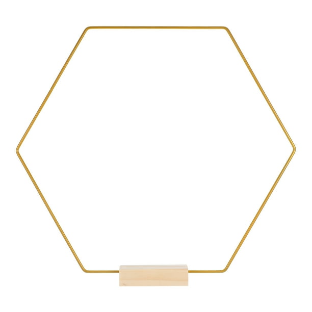 2 aros florales de metal para centro de mesa de boda, para decorar fiestas, de hierro, para el hogar.