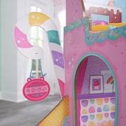 KidKraft Candy Castle Wooden Dollhouse with 28 Accessories, Ages 4 & up