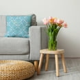 thumbnail image 3 of 26"x26" Simply Daisy Anchors Up Poly Accent Pillow, Blue Qty 1, 3 of 5
