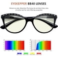 thumbnail image 5 of Eyekepper Women 4-pack Computer Reading Glasses Blue Light Blocking Eyeglasses Cat-eye Style Rhinestone Readers +1.00, 5 of 5