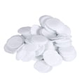 thumbnail image 1 of 100pcs Cotton Filter, 5 Sizes Round Filtering Pads Microdermabrasion Cotton Filters Replacement White Facial Vacuum Filters For Beauty Machine, 1 of 3