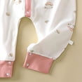 thumbnail image 4 of 12-18 Months Newborn Preemie Boys Girls Underwear Pajamas Rompers Home Clothes Baby Proof Sleeping Bag For Crawling Watermelon Red Bodysuit Baby Gift, 4 of 5