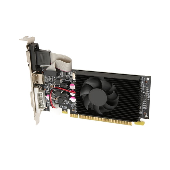Tarjeta De Vídeo De Escritorio, Tarjeta Gráfica GT210 De 8 Pines De Bajo Ruido Para El Hogar