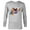 Athletic Heather, variant on Stars Wars Maz Rose Rey and Adi Women of Star Wars - Long Sleeve T-Shirt for Men - Customized-White