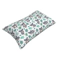 thumbnail image 3 of Disketp Pillow Covers Bears And Tropical Leaves Pattern Throw Pillow Case Cushion Covers,Cushion For Bedroom,Couch,Home-14"X20", 3 of 8